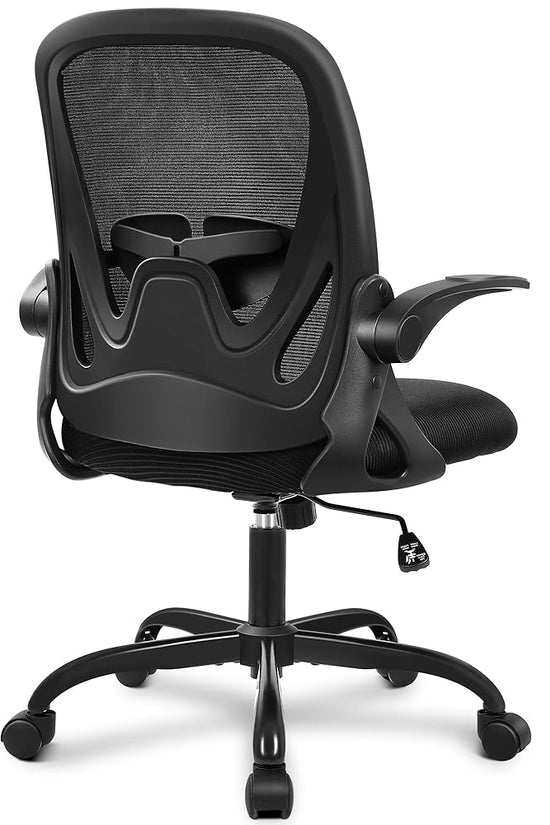 Ergonomischer Zeichenstuhl mit verstellbarem Fußring und hochklappbaren Armlehnen 934Z