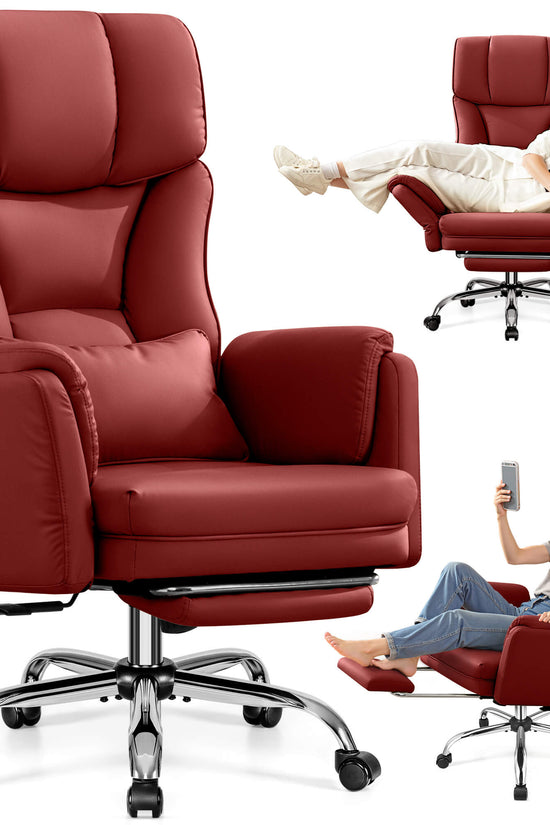 Big and Tall Executive Office Chair with Ergonomic Lumbar Support 6088