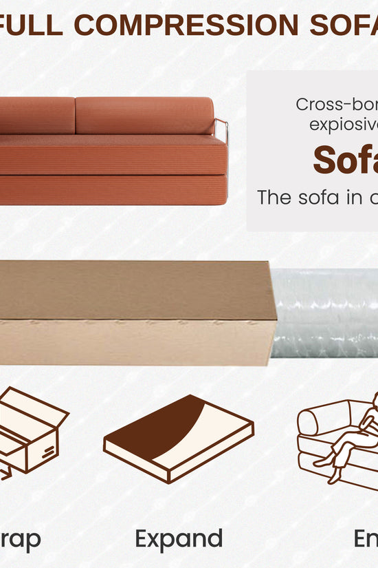 Combination Corner Sofa with High-Rebound Density Sponge