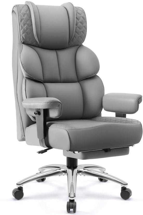 Widened Big and Tall Leather Executive Back Support Office Chair 309