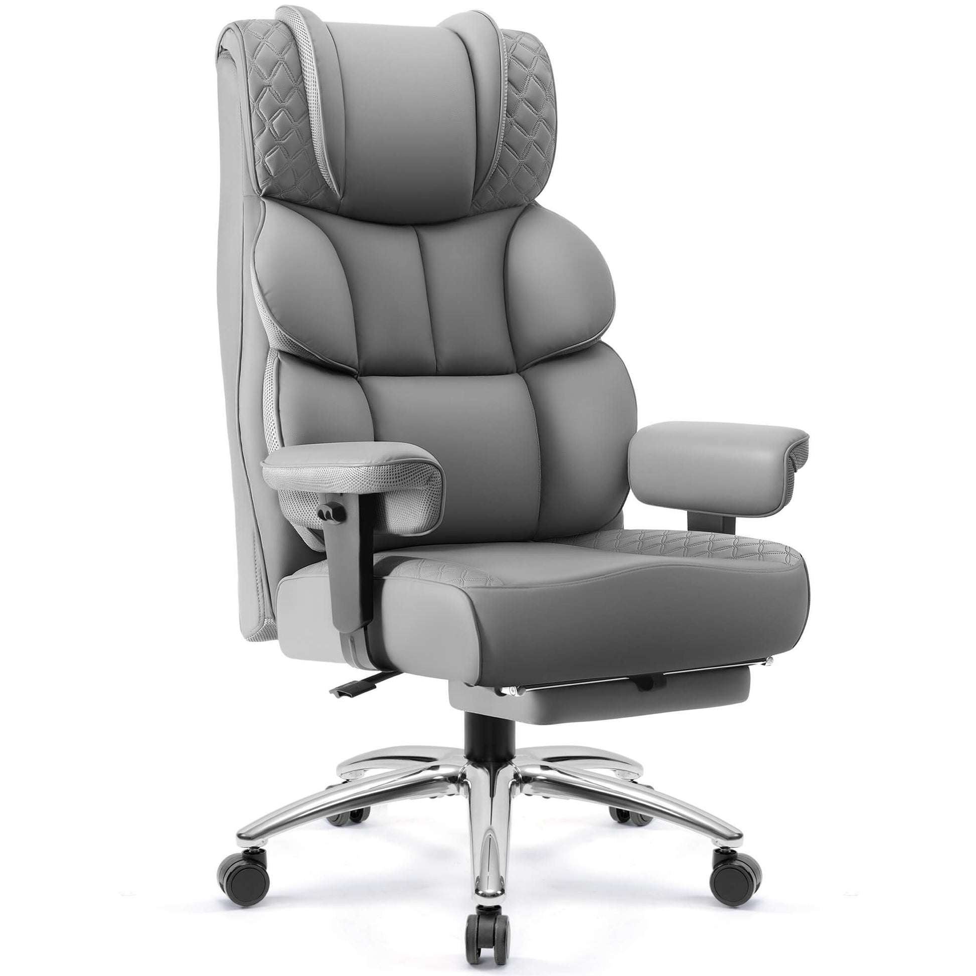 Widened Big and Tall Leather Executive Back Support Office Chair 309