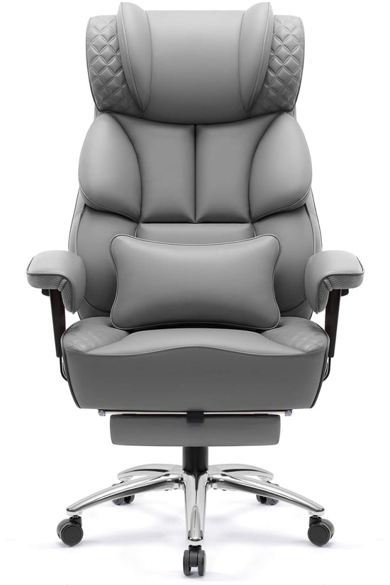 Widened Big and Tall Leather Executive Back Support Office Chair 309