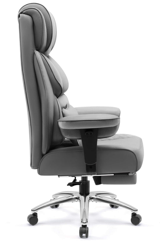 Widened Big and Tall Leather Executive Back Support Office Chair 309