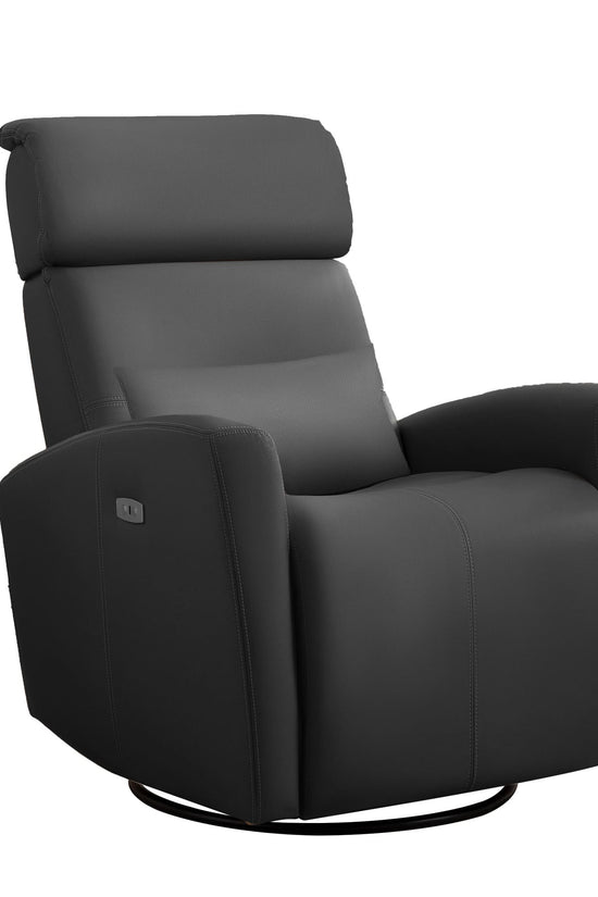Power Swivel Recliner with Adjustable Headrest 6938