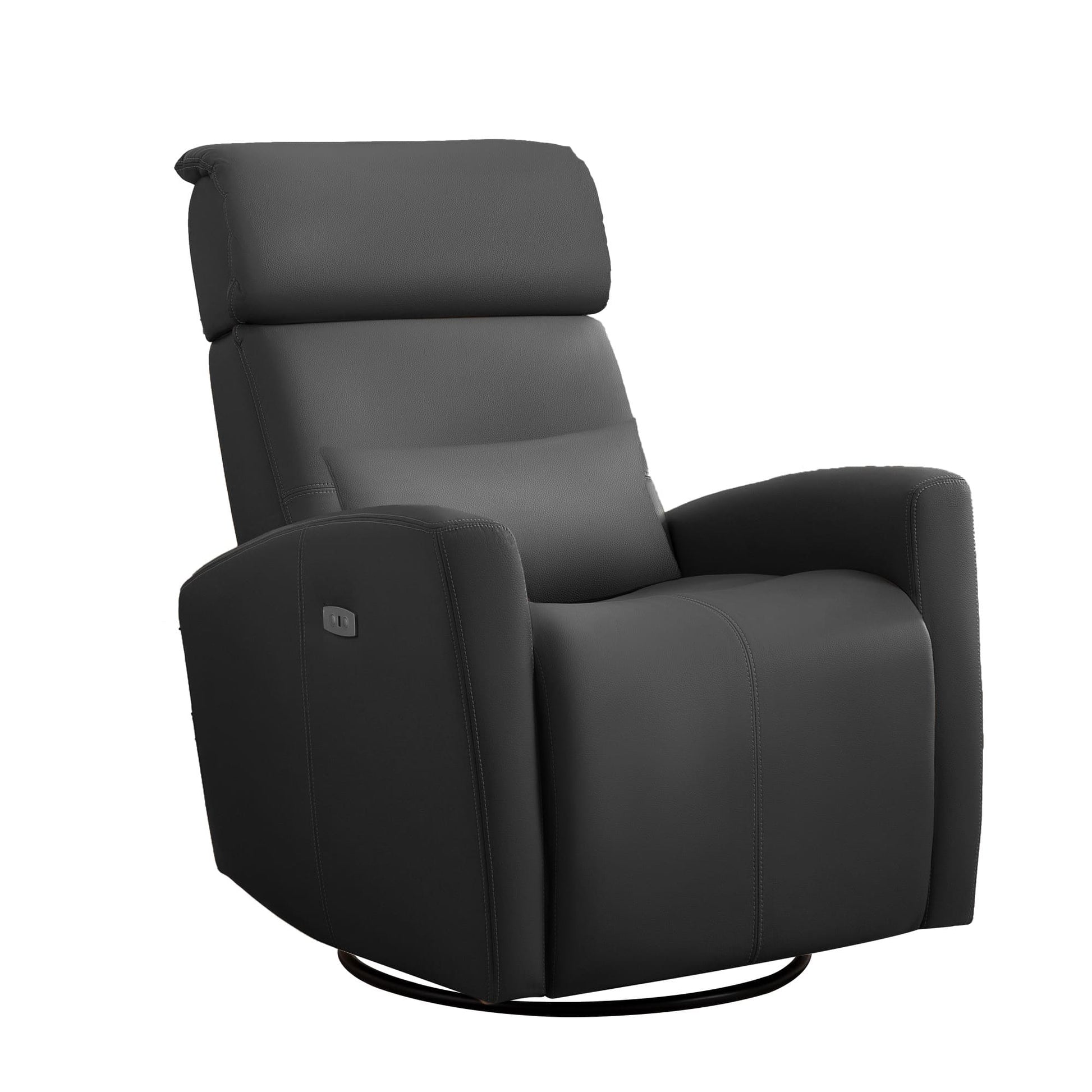 Power Swivel Recliner with Adjustable Headrest 6938