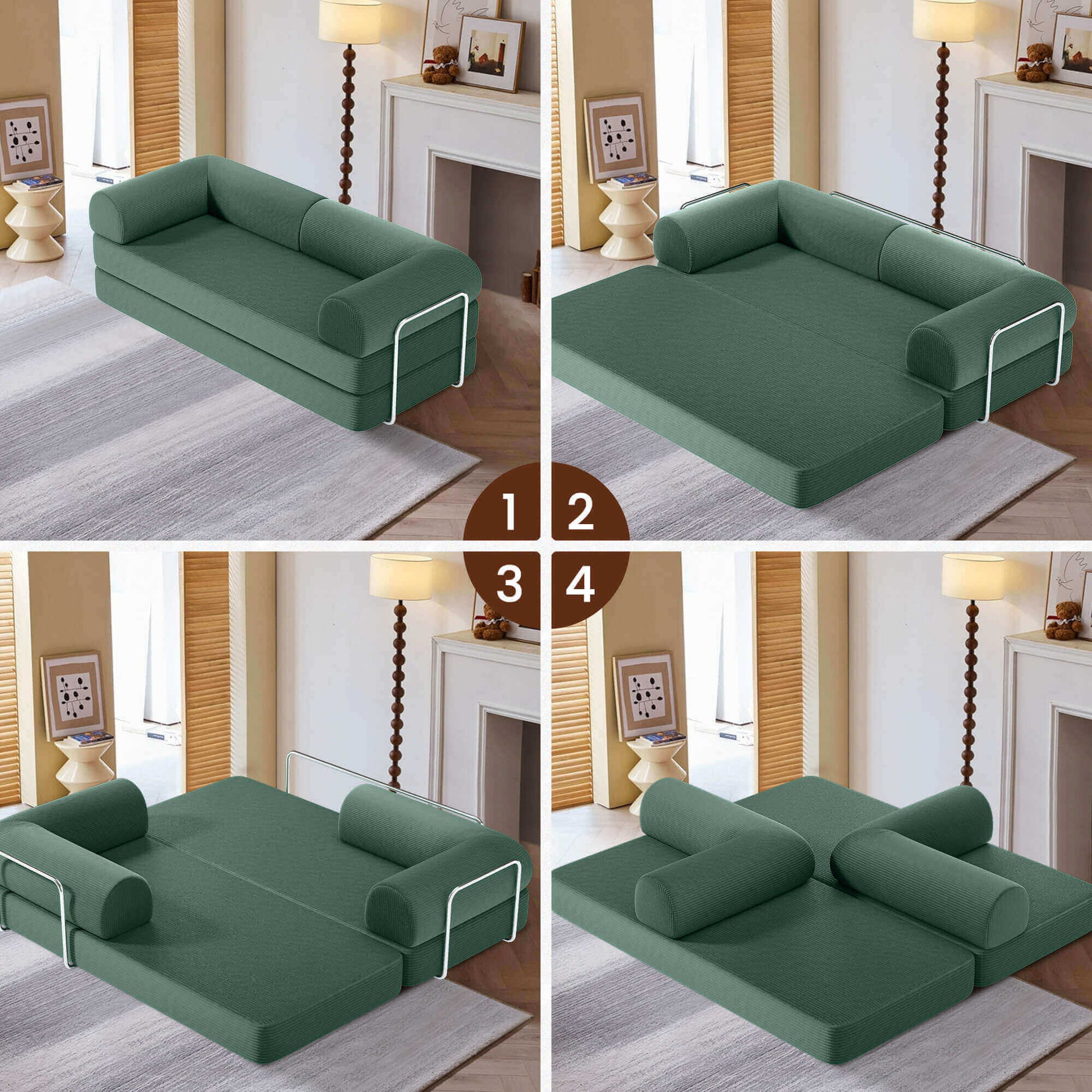High Density Sponge Sofa Bed 1