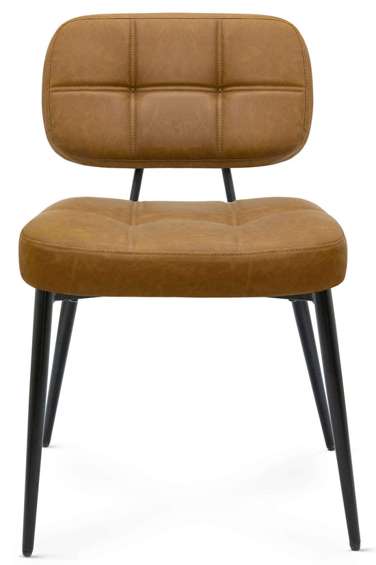 Upholstered Side Dining Chairs Set of 2