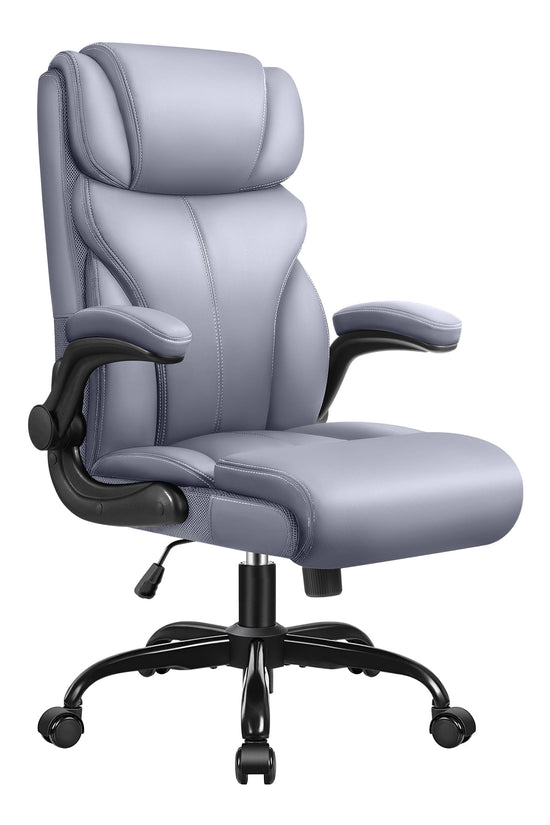 Big and Tall Leather Executive Back Support Office Chair 5066H