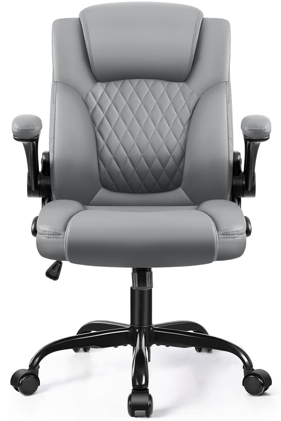 Big and Tall Leather Executive Back Support Office Chair 245