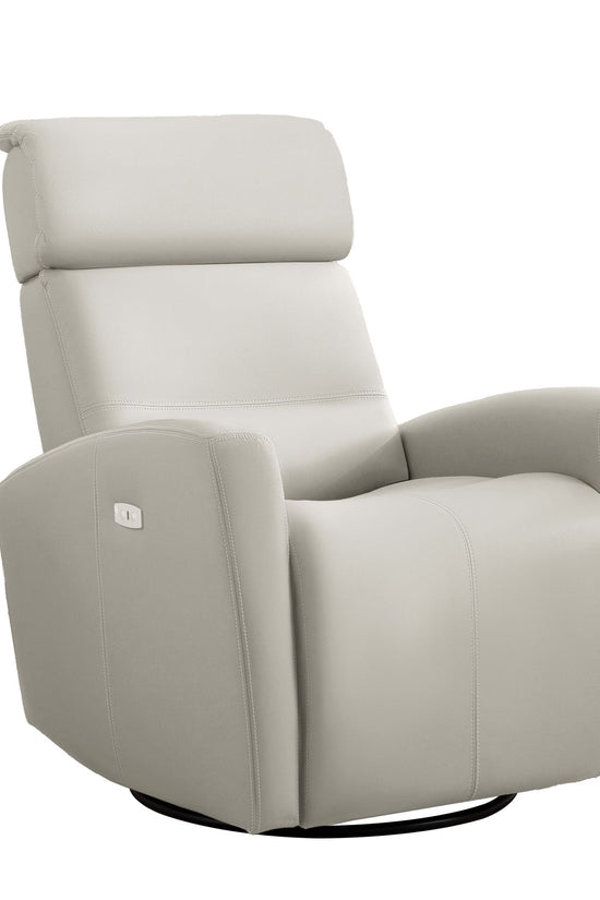 Power Swivel Recliner with Adjustable Headrest 6938