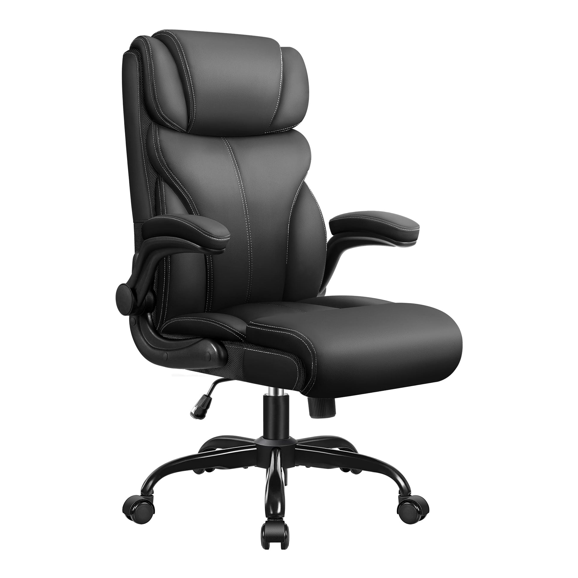 Big and Tall Leather Executive Back Support Office Chair 5066H