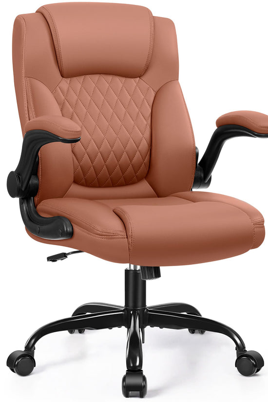 Big and Tall Leather Executive Back Support Office Chair 245