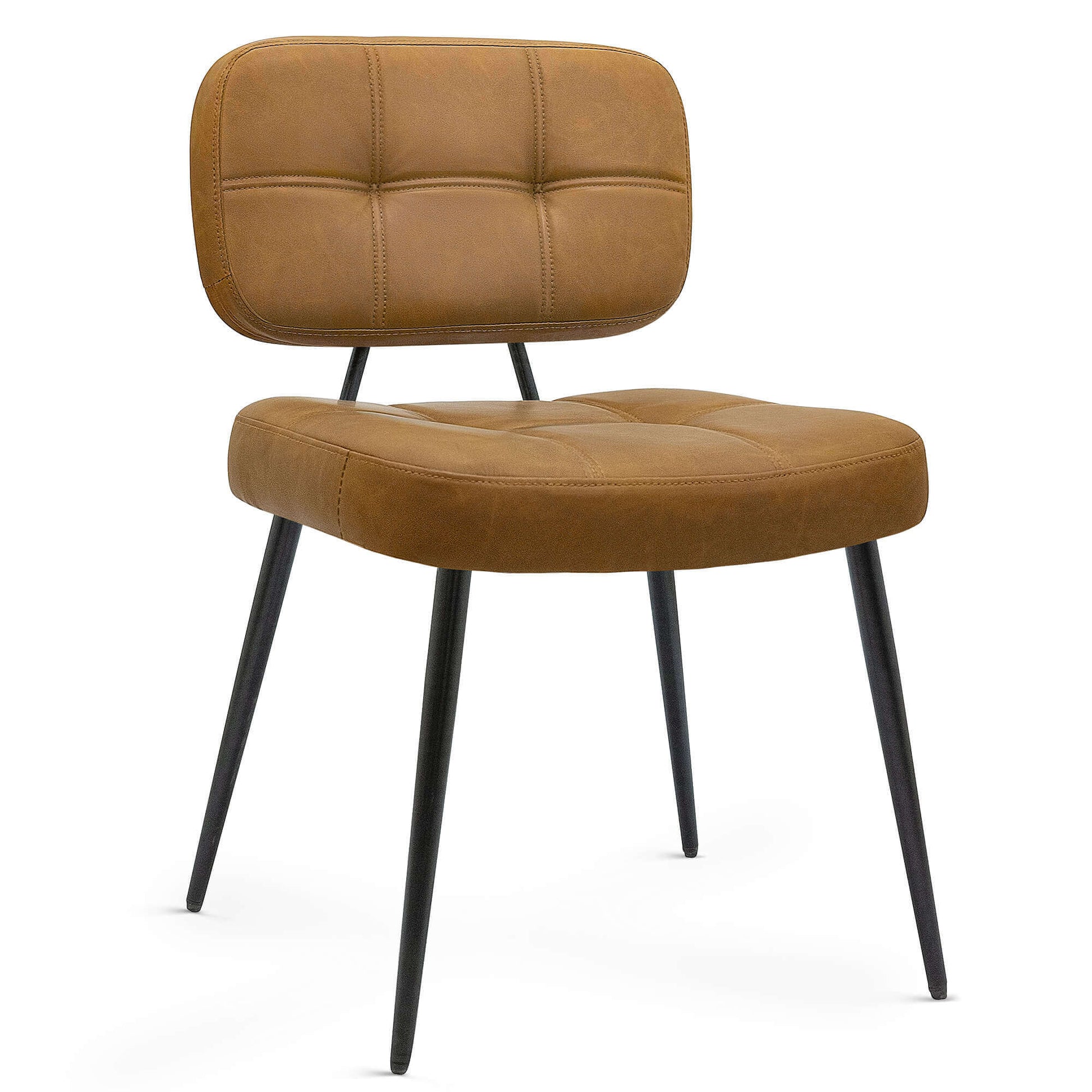 Upholstered Side Dining Chairs Set of 2