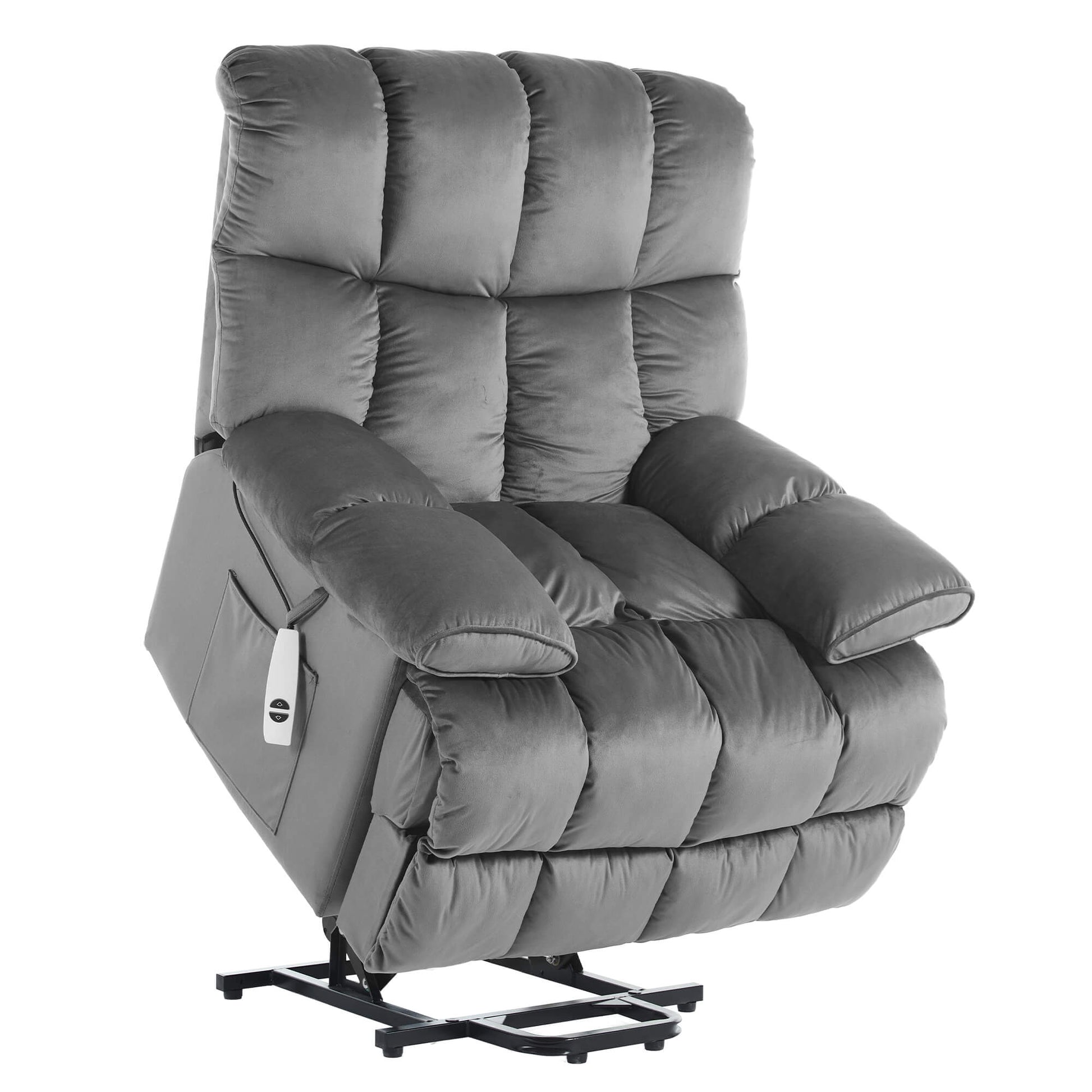 Infinite Position Power Lift Recliner Chair with Massage and Heating for Elderly