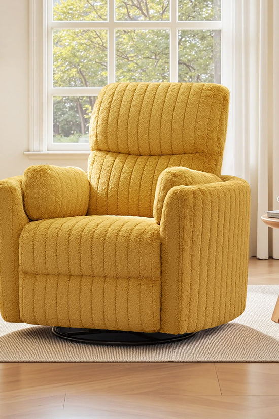 Nursery Power Glider Recliner Chair with USB Ports and Footrest