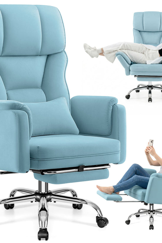 Big and Tall Executive Office Chair with Ergonomic Lumbar Support 6088