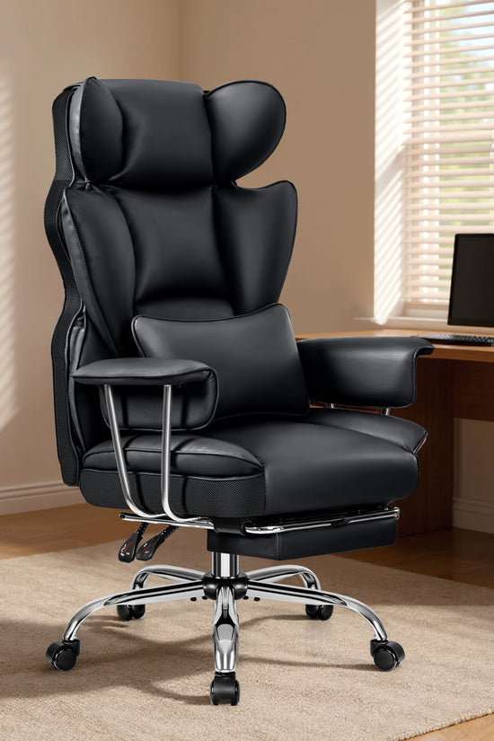Big and Tall Leather Executive Back Support Office Chair