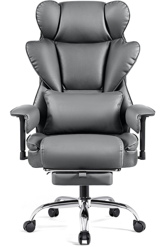Big and Tall Leather Executive Back Support Office Chair