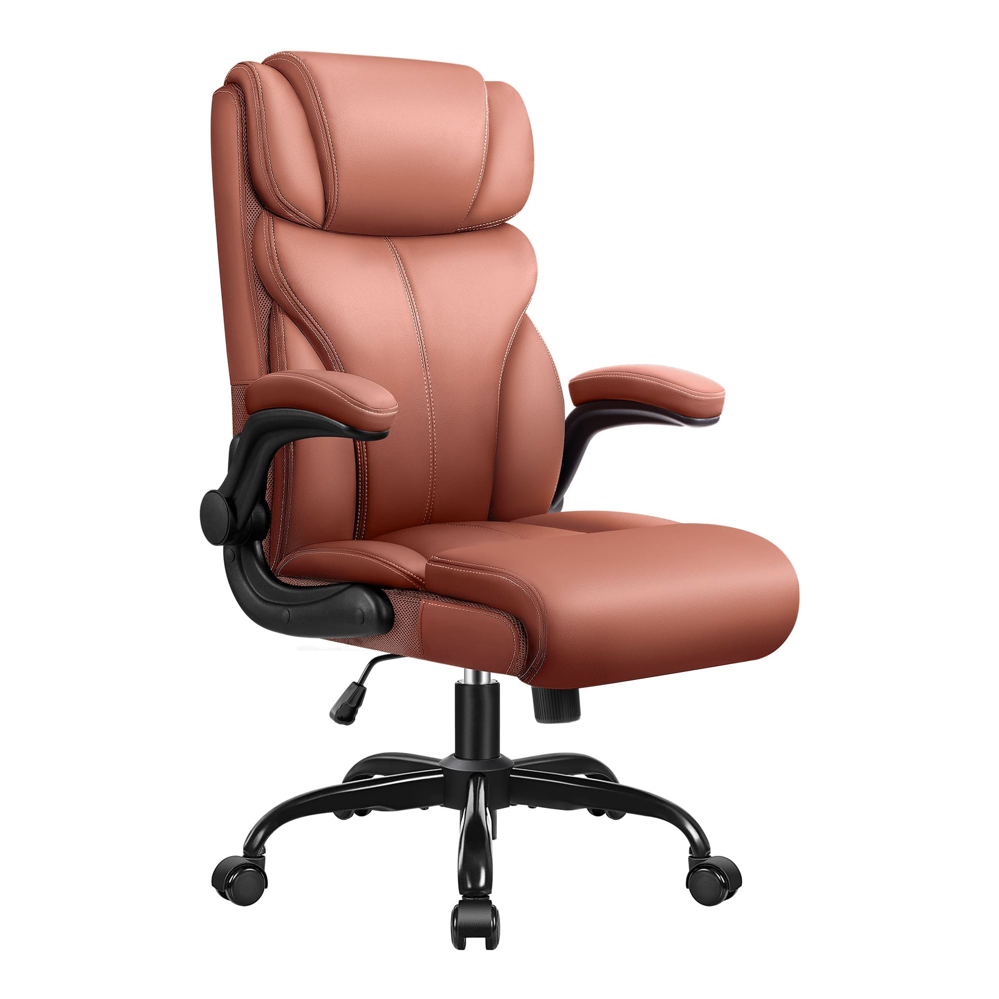 Big and Tall Leather Executive Back Support Office Chair 5066H