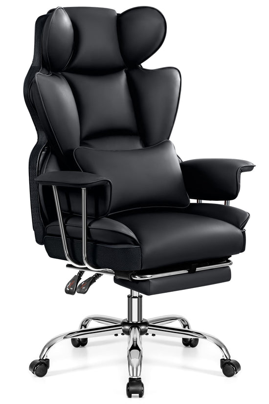 Big and Tall Leather Executive Back Support Office Chair