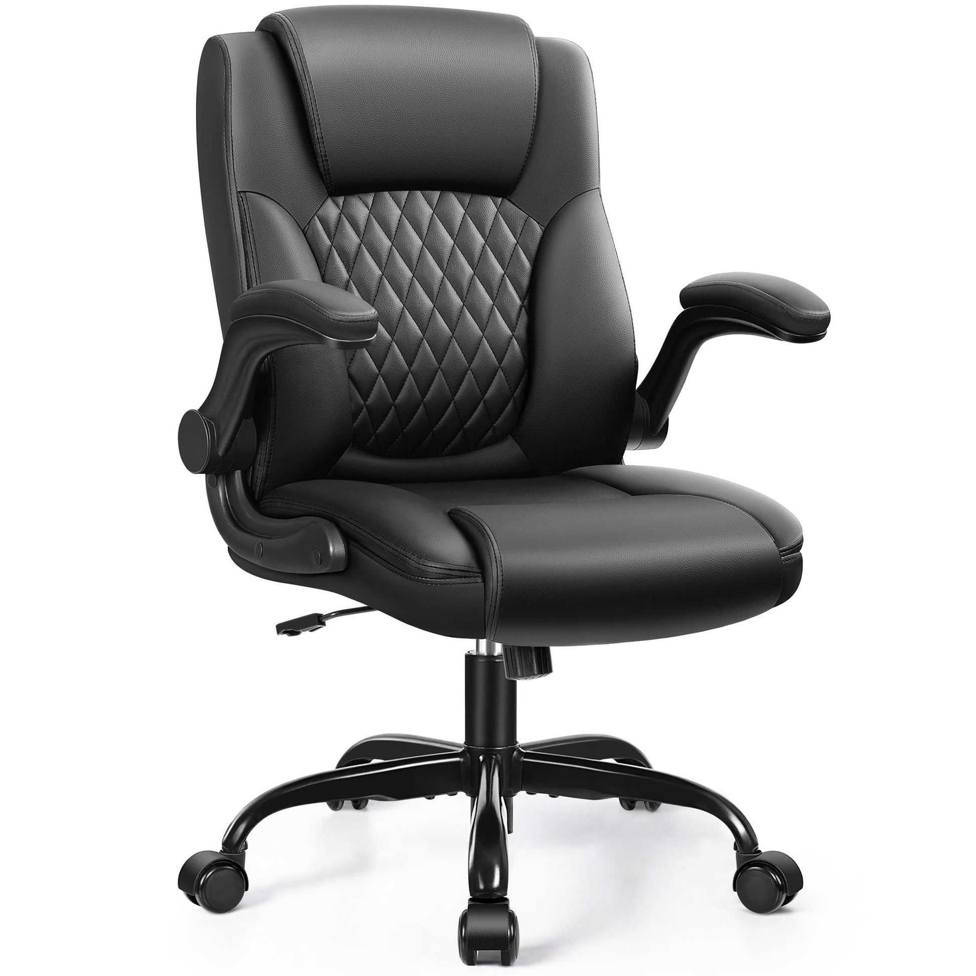 Big and Tall Leather Executive Back Support Office Chair 245