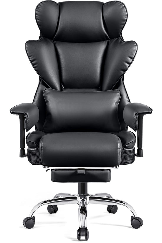 Big and Tall Leather Executive Back Support Office Chair