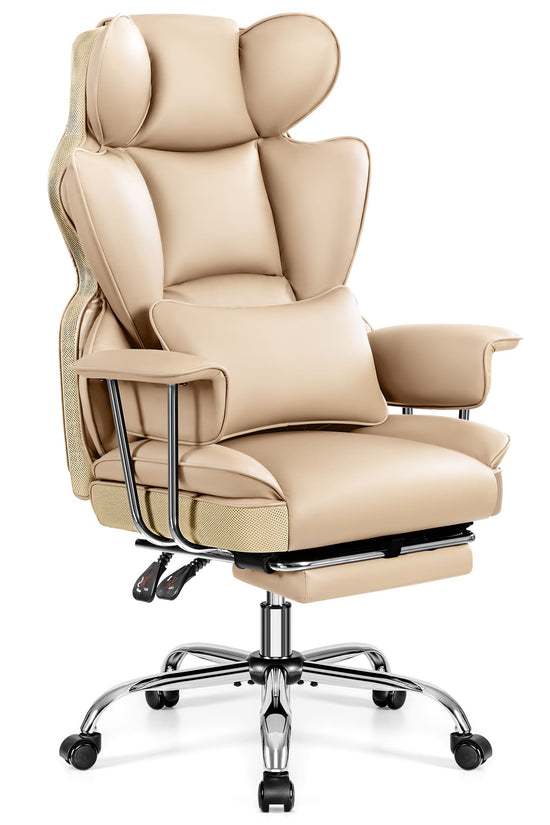 Big and Tall Leather Executive Back Support Office Chair