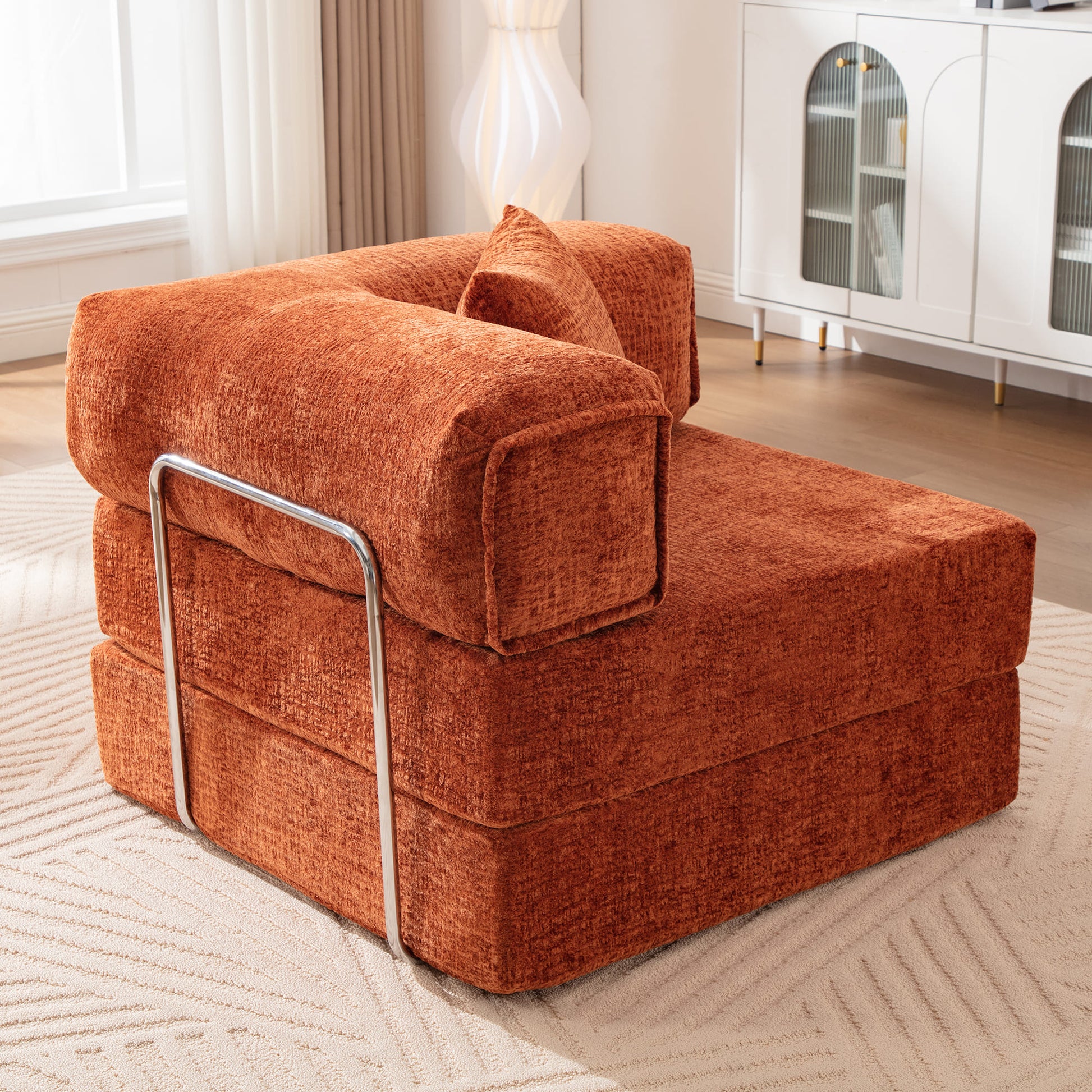 L-Shaped 106.3" W Modular Sectional Sofa Couch