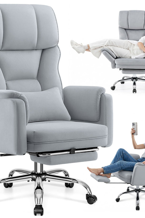 Big and Tall Executive Office Chair with Ergonomic Lumbar Support 6088