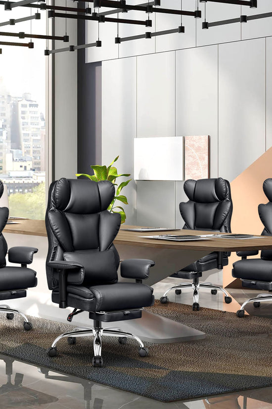 Big and Tall Leather Executive Back Support Office Chair