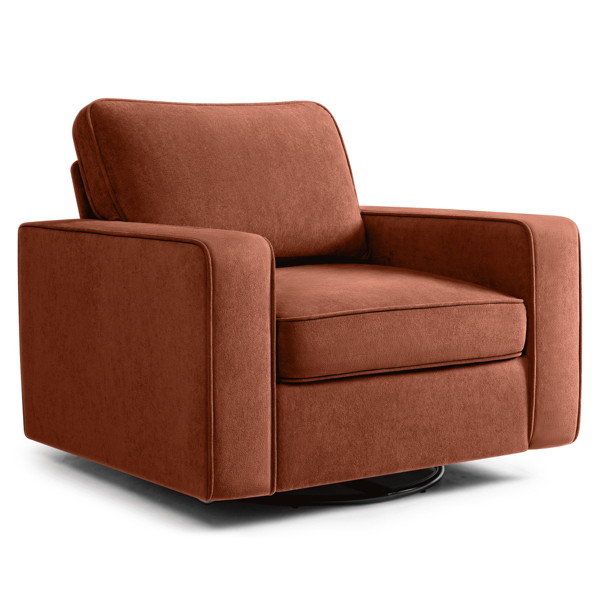 Modern Swivel Rotating Barrel Sofa Chair