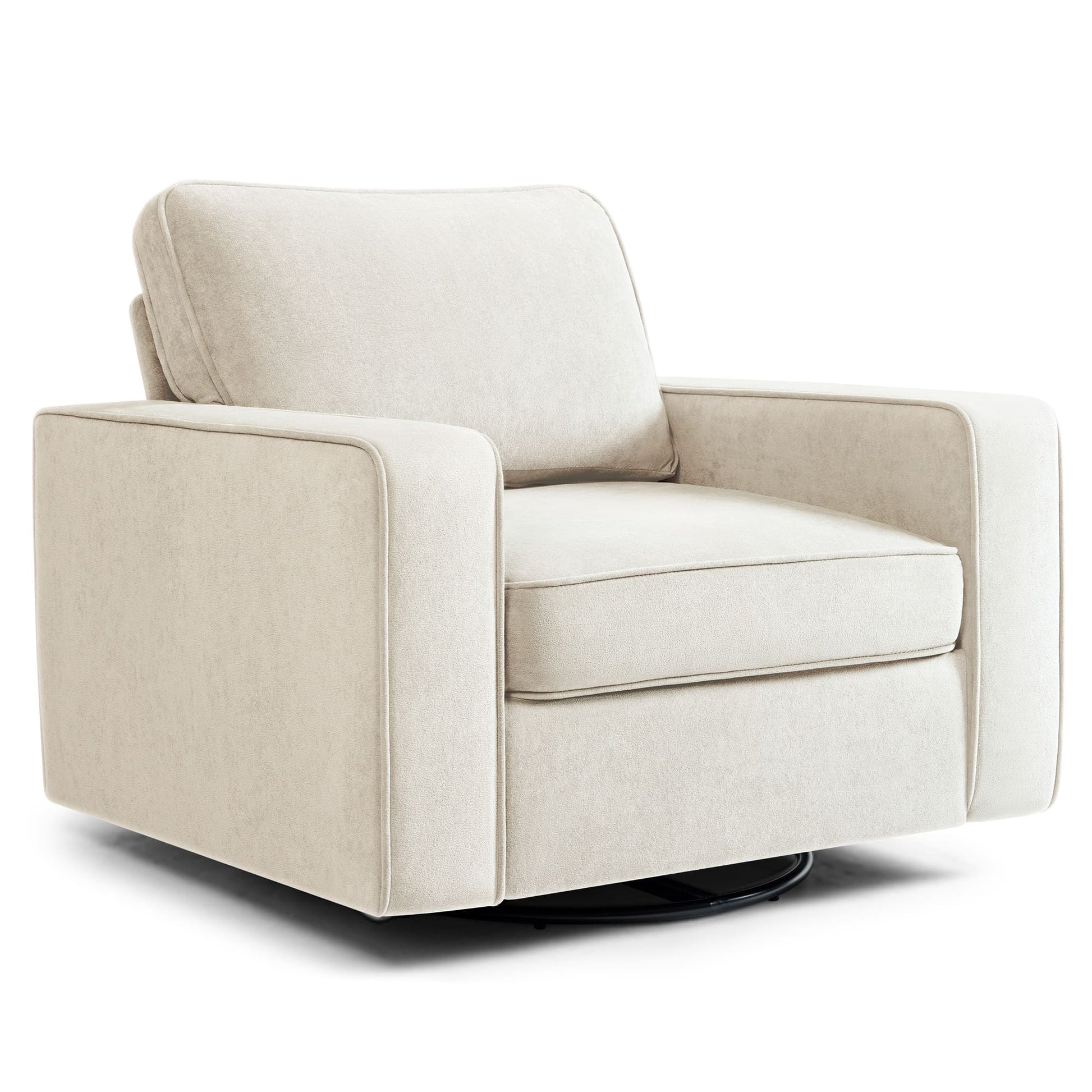 Modern Swivel Rotating Barrel Sofa Chair