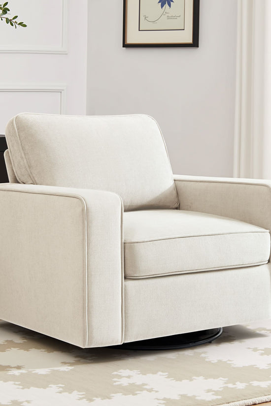 Modern Swivel Rotating Barrel Sofa Chair