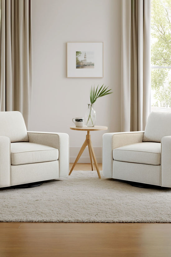 Modern Swivel Rotating Barrel Sofa Chair