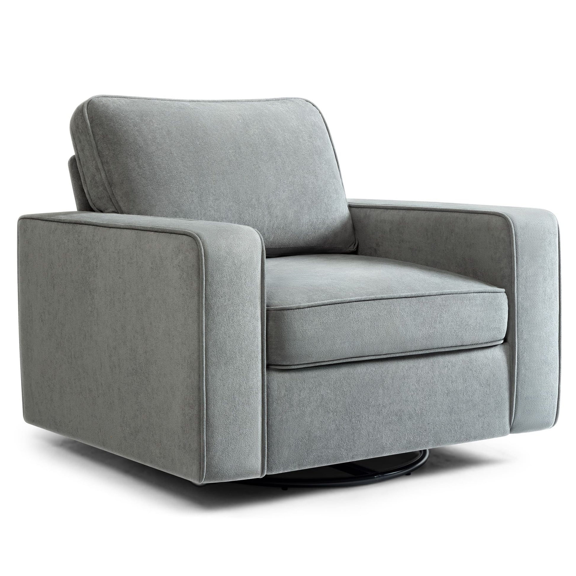 Modern Swivel Rotating Barrel Sofa Chair