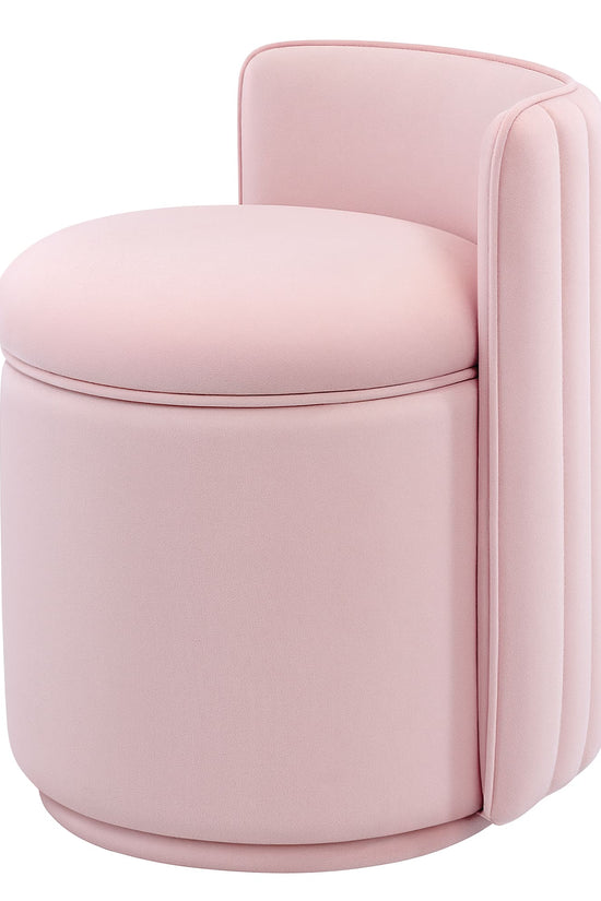 Velvet Vanity Chair With Storage