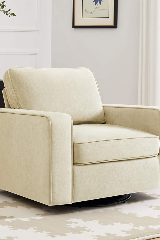 Modern Swivel Rotating Barrel Sofa Chair