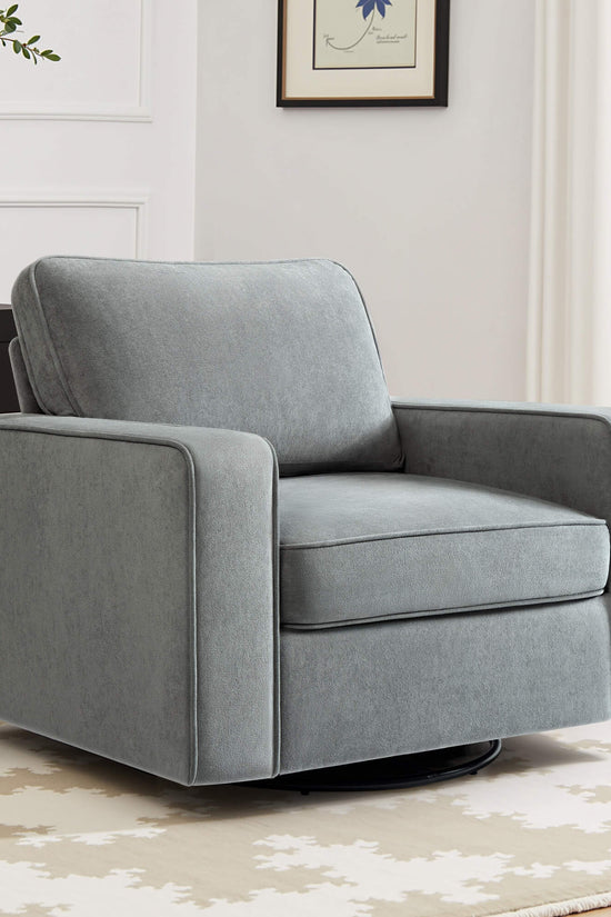 Modern Swivel Rotating Barrel Sofa Chair