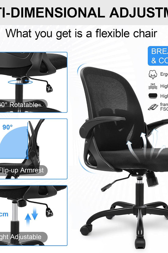 Ergonomischer Zeichenstuhl mit verstellbarem Fußring und hochklappbaren Armlehnen 934Z