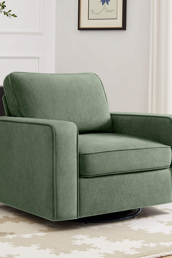 Modern Swivel Rotating Barrel Sofa Chair